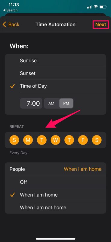 How to Add a New Automation for HomePod