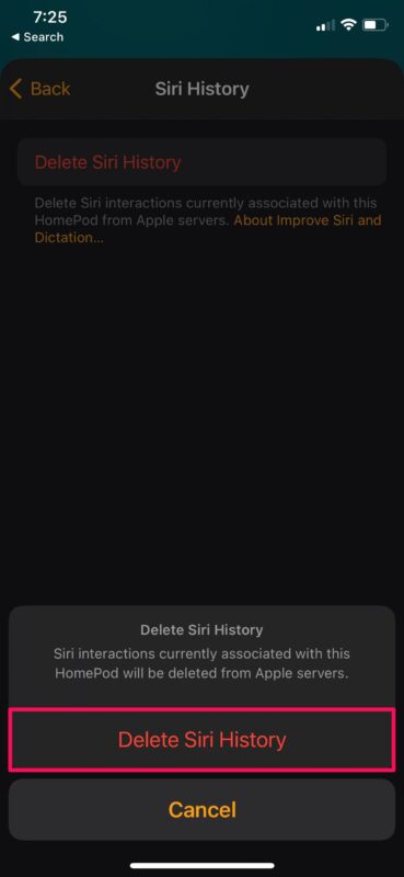 How to Delete Siri History on HomePod