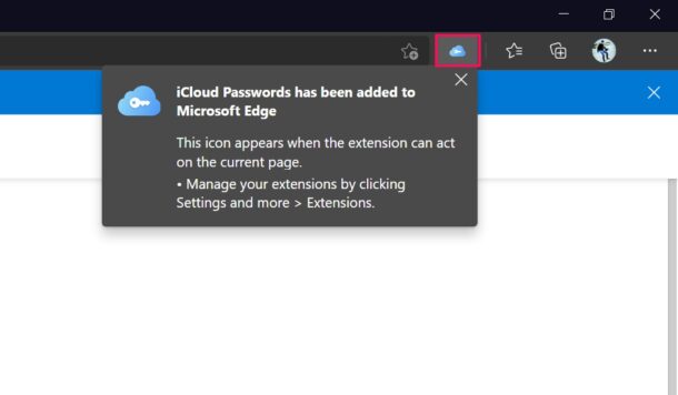 How to Install iCloud Passwords Extension on Microsoft Edge