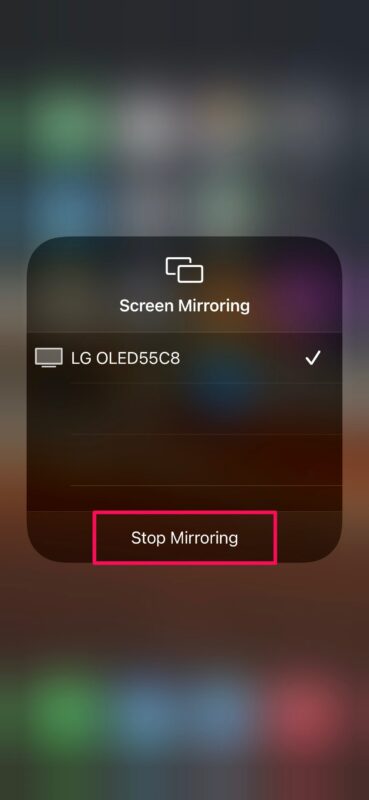 How to Mirror Your iPhone to LG OLED TV