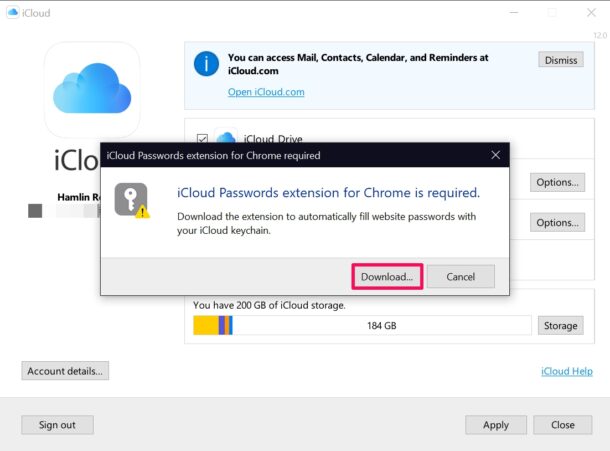 How to Use iCloud Passwords on Windows PC