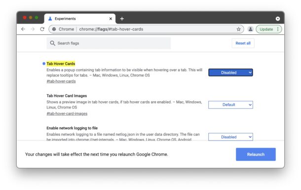 How to Disable Chrome Tab Hover Preview Cards 