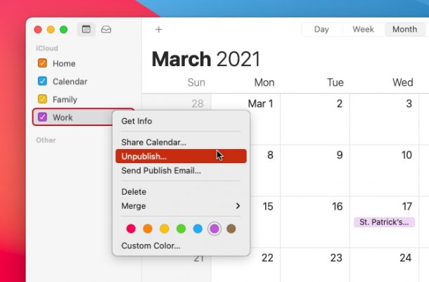 How to Make a Calendar Public on Mac