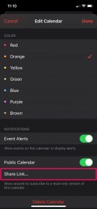How to Make a Calendar Public on iPhone & iPad - OS X Daily
