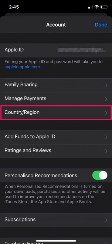 How to Change Apple ID Country or Region on iPhone & iPad