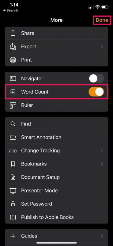 How to Find Word Count for Pages Documents on iPhone, iPad and Mac