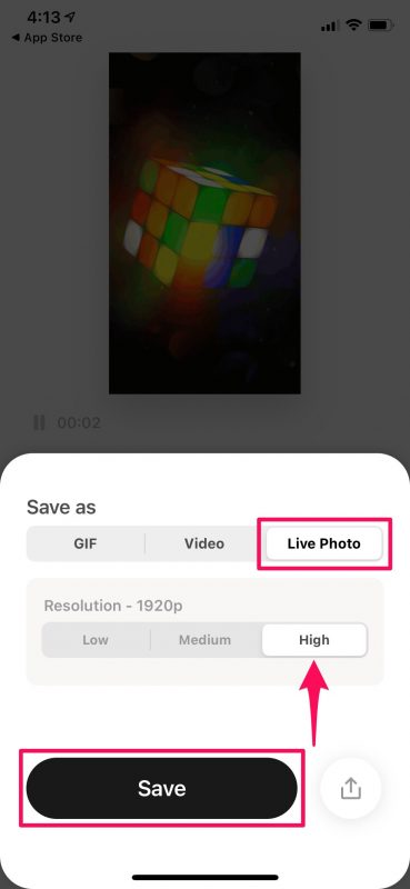 Как установить GIF в качестве обоев на iPhone и iPad