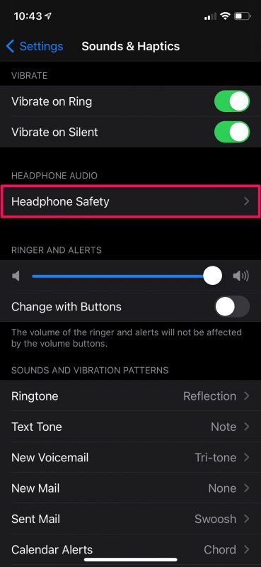 How to Automatically Reduce Loud Headphone Audio on iPhone