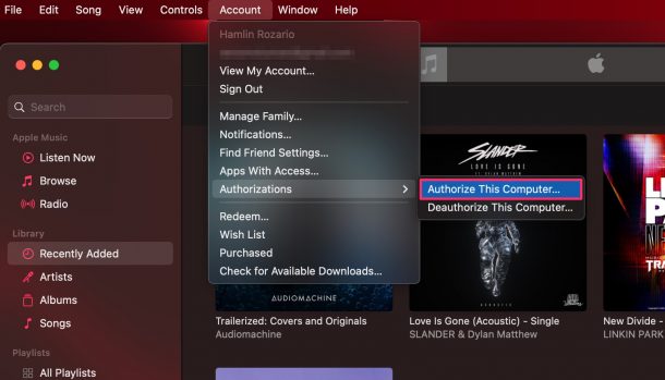 How to Authorize Your Mac to Play Apple Music