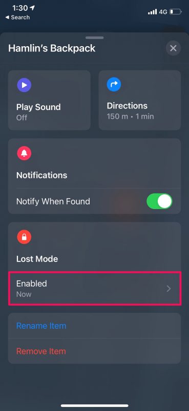How to Put Your AirTag in Lost Mode