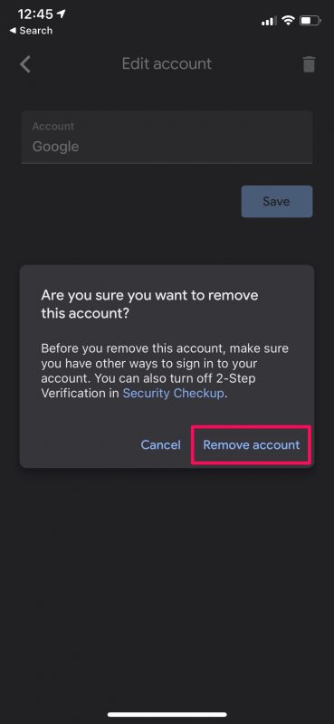 How to Remove Old Accounts from Google Authenticator