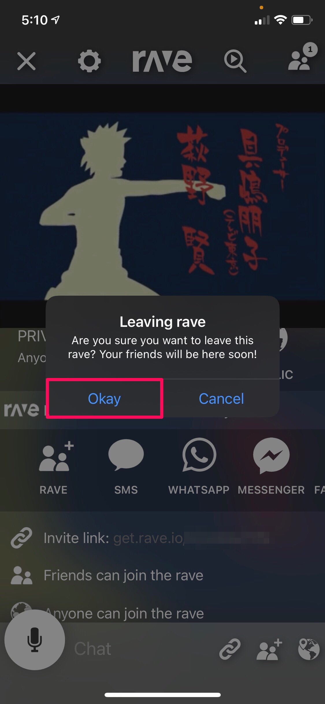 Рейв на айфон. Rave приложение. Приложение Rave на андроид. Rave иконка приложения. Как пригласить друга в Rave.