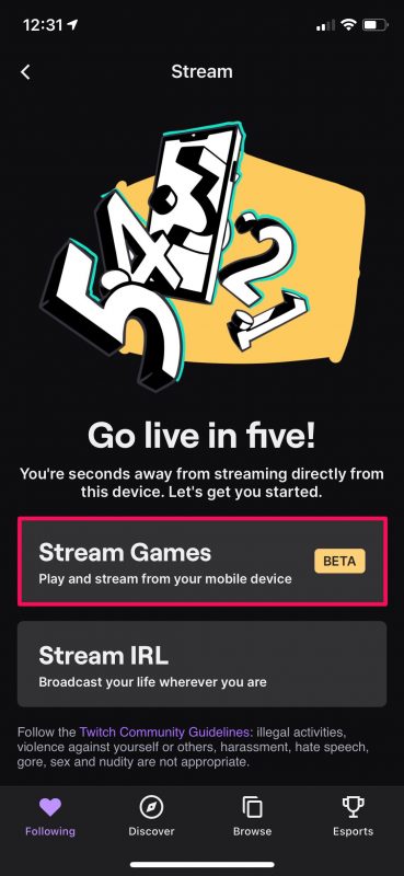 How to Broadcast iPhone Games on Twitch