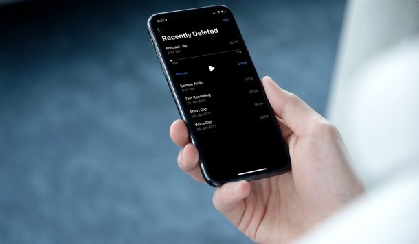 3 способа восстановить удаленные голосовые заметки на iPhone