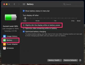 MacBook Automatically Lowering Brightness on Battery? Here's How to Fix ...