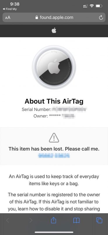 Found a Lost AirTag? Here's What You Can Do
