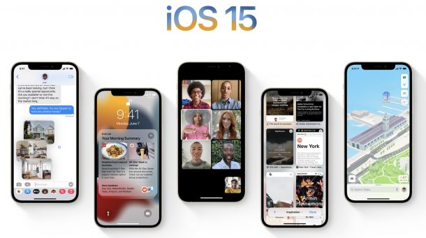 Supported iOS 15 iPhone models