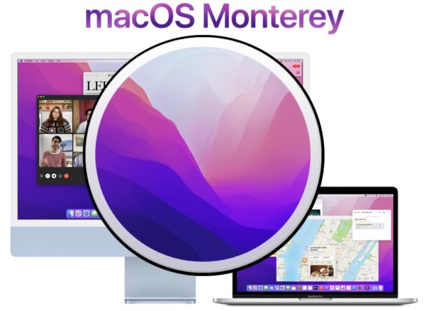 Download macOS Monterey is now available