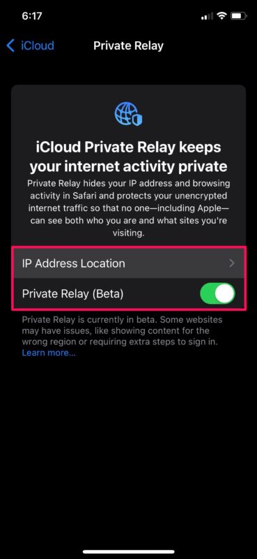 How to Use Safari Private Relay on iPhone
