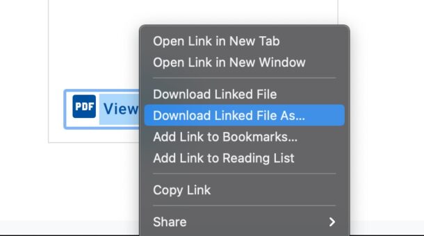 Download the PDF manually from Safari 