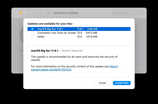 Download macOS updates without installing MacOS Monterey