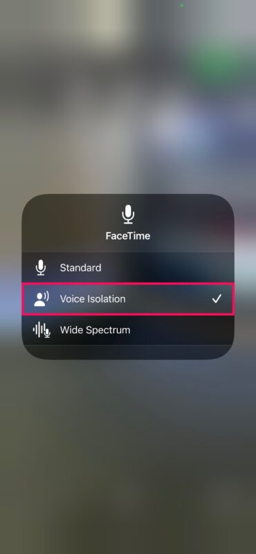 How to Remove Background Noise From FaceTime Calls