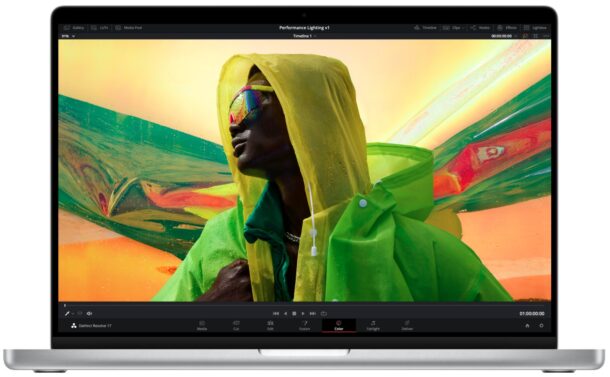 Hiding the display notch on MacBook Pro