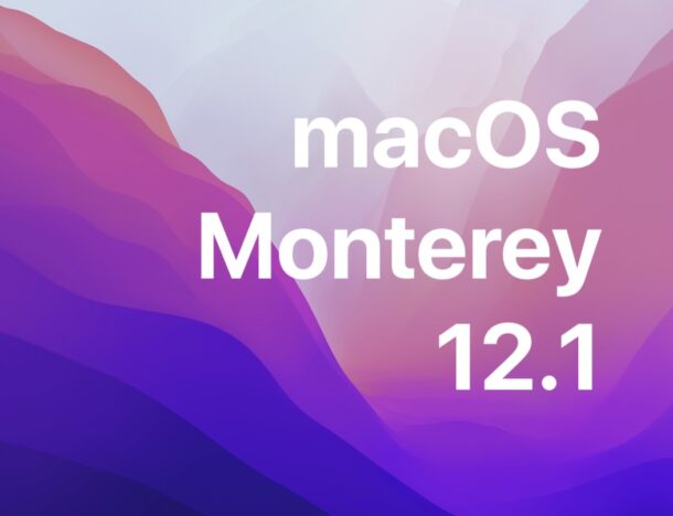 macOS Monterey 12.1 update available for download