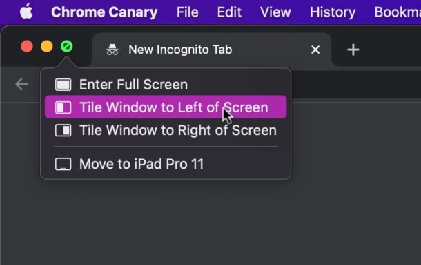 How to enter Split Screen on Mac