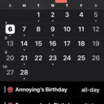 Remove Birthdays from Calendar on iPhone, iPad