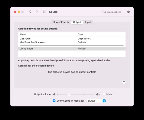 Versterken Belachelijk Overname How to Use Sonos as a Mac Speaker | OSXDaily