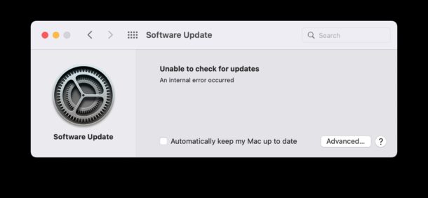 Fix System Software Updates not showing up on Mac
