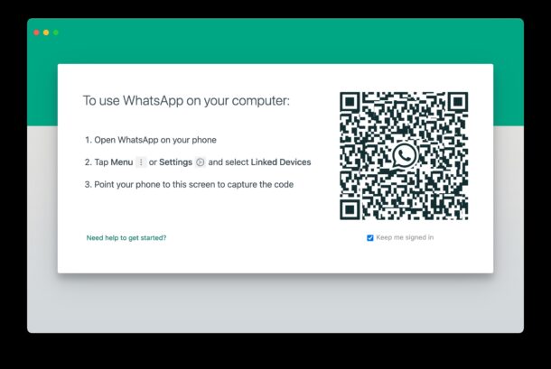 Use WhatsApp on Mac or PC without iPhone connected