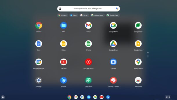 Chrome OS Flex screenshot