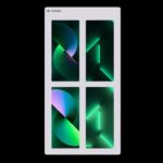 Green iPhone 13 wallpaper series