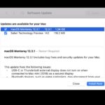 macOS Monterey 12.3.1 update