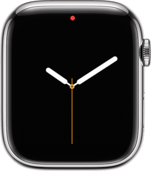 Red Dot on Apple Watch screen, explained