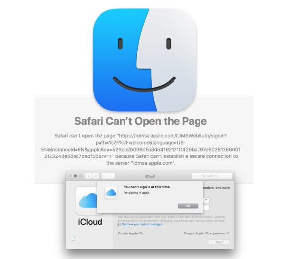 Fix Safari Can't Establish Secure Connection errors, Apple ID errors, iCloud errors, in MacOS High Sierra and Sierra