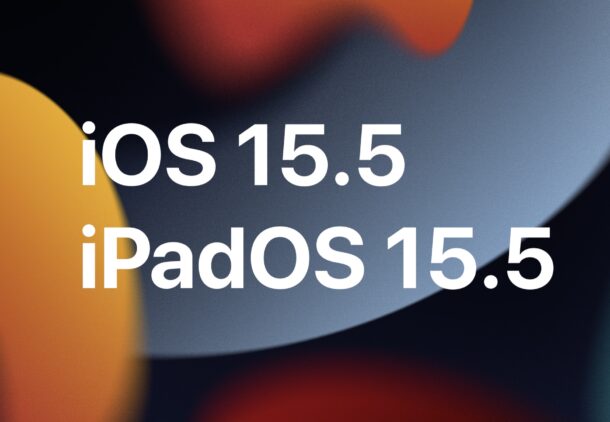 iOS 15.5 and iPadOS 15.5 update