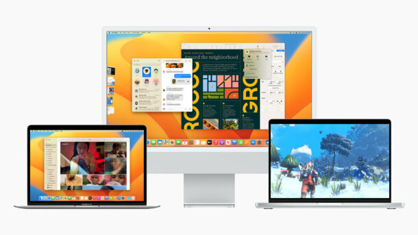 MacOS Ventura supported Macs