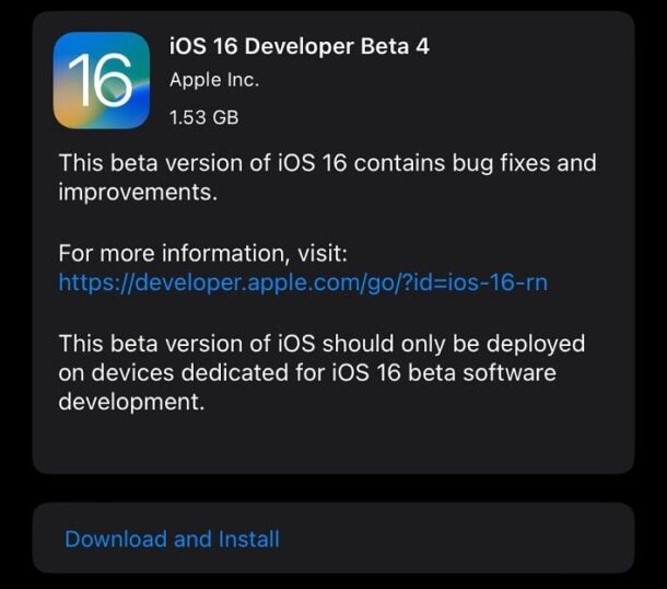 ios 16 beta 5 download
