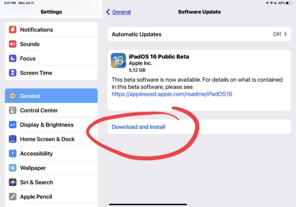 iPadOS 16 public beta