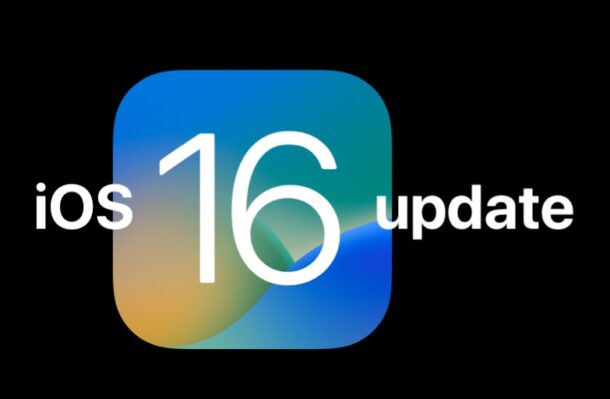 iOS 16.1.2 software update