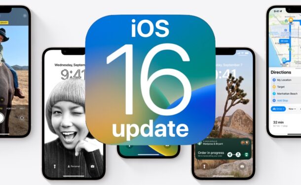iOS 16 update download available now