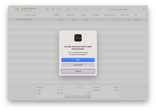 Fixed CoreServicesUIAgent checking crash on Mac
