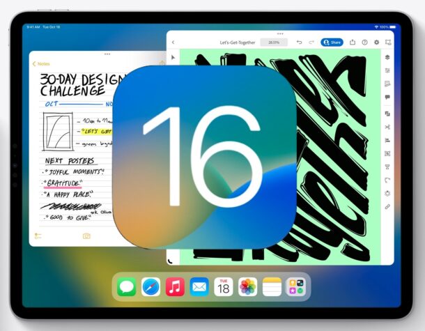 iPadOS 16.1 Update is Available
