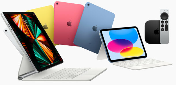 New iPad models and new Apple TV