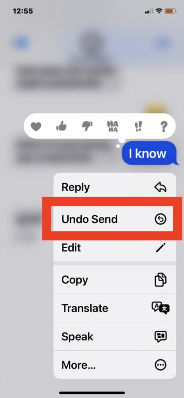 How to unsend messages on iPhone with Undo Send