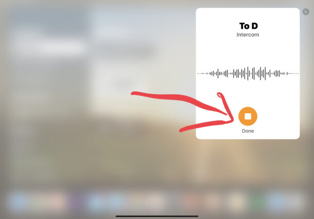 Using Intercom with HomePod from iPhone or iPad