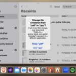 Change file extension on iPad or iPhone in Files app